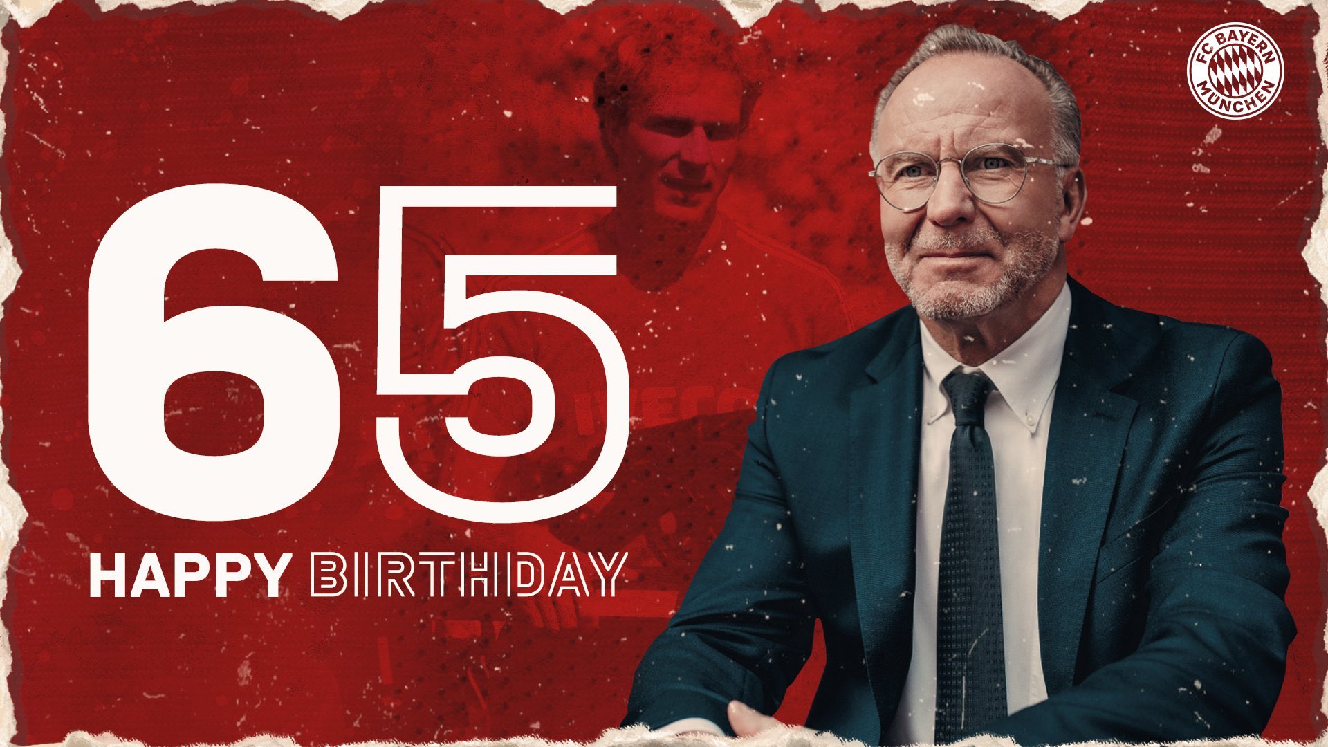 FCBayernEN: Happy 6  5  th Birthday, Karl-Heinz Rummenigge!     