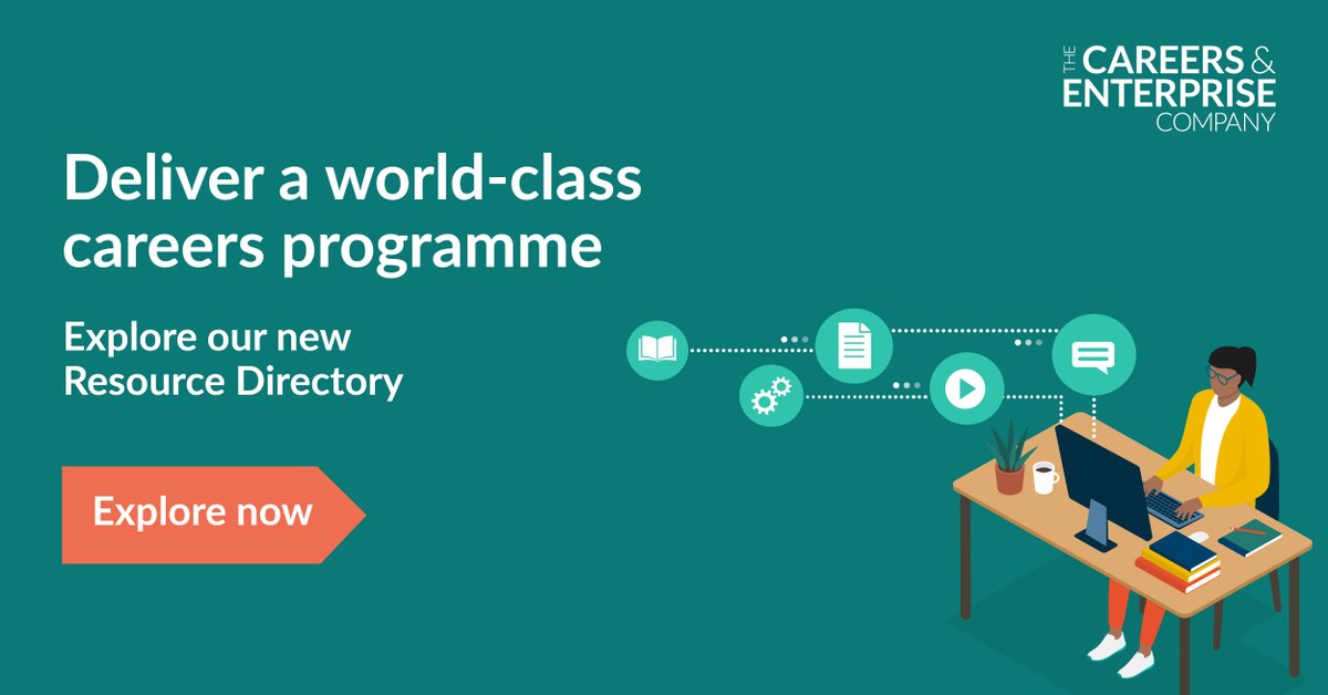 CareerEnt's tweet image. Our new #ResourceDirectory is a valuable tool to use alongside the support that our wider careers network delivers. Take a look here: resources.careersandenterprise.co.uk