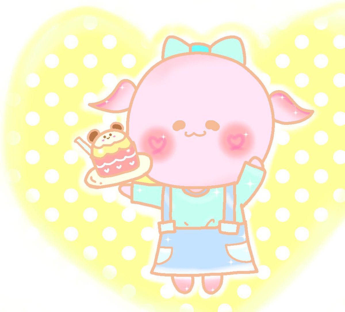 お疲れ様です 今日は 美味しいスイーツいただきます こいちご のイラスト