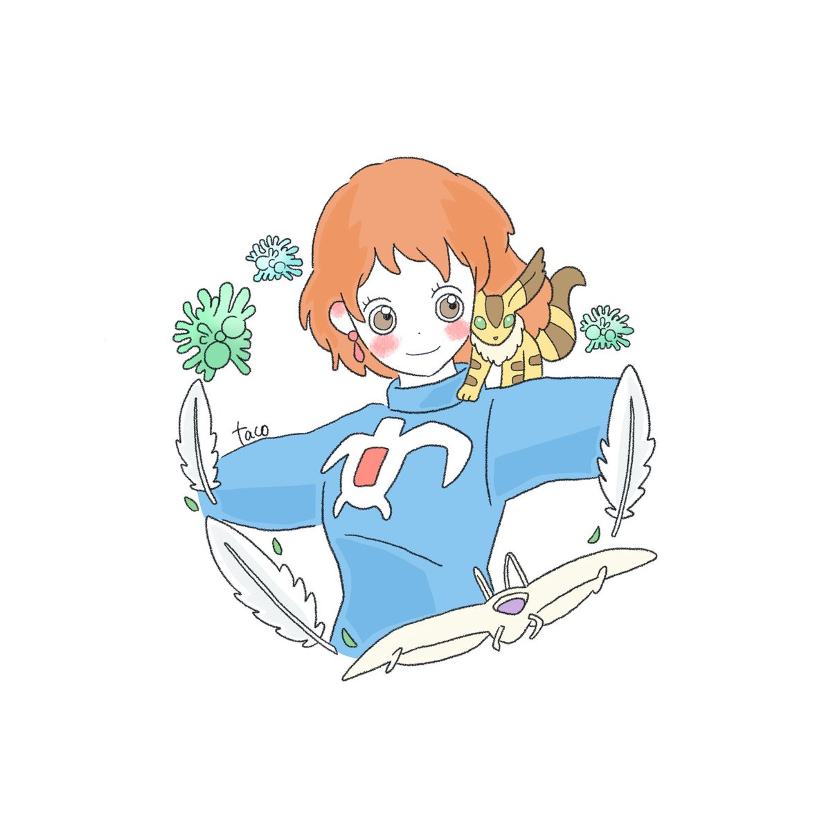 Tacomaru イラスト ジブリ主要キャラ描ききったのでは 女の子イラスト いらすと ジブリ ジブリ好きな人と繋がりたい ジブリイラスト Ghibli スタジオジブリ Studioghibli 絵描きさんと繋がりたい 風の谷のナウシカ 崖の上のポニョ ポニョ