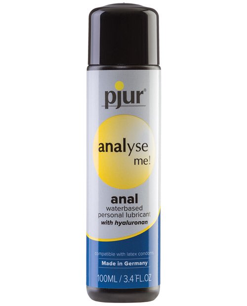 don't use numbing anal products!!! this ones so important, if you can't feel pain & you tear something, you could literally get sepsis and die. Don't take the risk. Try the Pjur analyse lube, it uses humectants to bring moisture to the skin & make it more elastic instead!