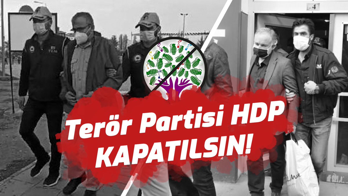 HDP/PKK'nın üst düzey yöneticilerinden Sırrı Süreyya Önder, Altan Tan, Ayhan Bilgen, Nazmi Gör gibi isimlerin de olduğu 82 kişi bu sabah gözaltına alındı.

Diyarbakır annelerinin verdiği güçle terörün kökünü kazımak için PKK'nın partisi HDP kapatılmalıdır.

#HDPKapatılsın 🇹🇷