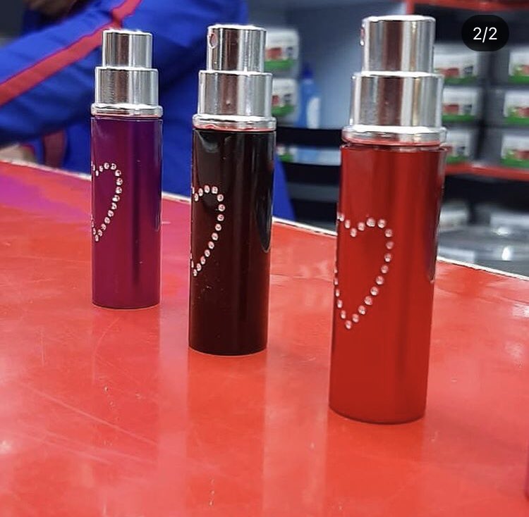 Potent protective Pepper spray comes In pink ,black,red & Lilac goes for ksh.1050 pp.