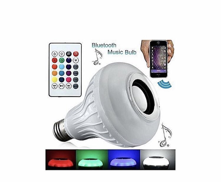 LED bulb that doubles as a Bluetooth speaker for ksh.1200 only.