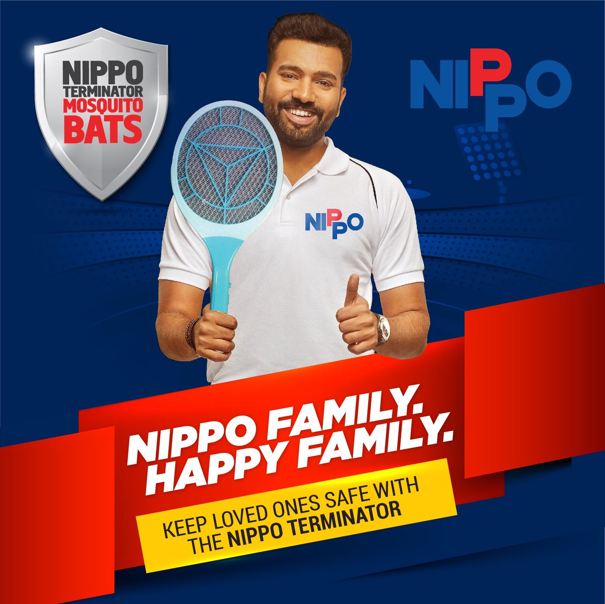 Getting rid of mosquitoes has never been easier. Protect your loved ones with the #nippoterminator 

#nippopower #nippoindia #nippomosquitobat #nippoproducts #madeinindia #shopnow