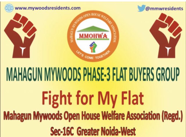 Mahagun Mywoods PHASE 3 Buyers Fight for My Flat (@mmwphase3buyers) on Twitter photo 