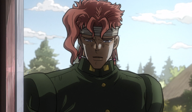 KakyoinDaily's tweet photo. When you get new friends that save you from being mind-controlled, but you still secretly miss the feeling of having Dio's meat inside of you 😔 https://t.co/exlc8WPyxI