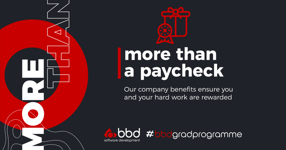 bbdsoftware's tweet photo. Yeah a monthly salary is cool, but have you ever experienced real career fulfilment? 😉 Join the BBD Grad Programme 👉🏾https://t.co/FZTITiOG1M https://t.co/v2qPY6Avfl