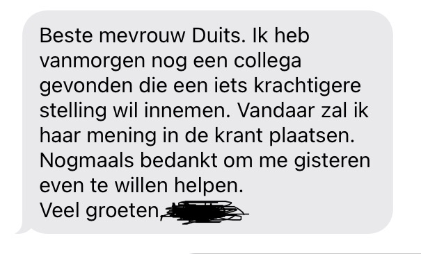 Want wetenschap is maar een mening en als wat de ene wetenschapper zegt niet aansluit bij wat de journalist wil opschrijven, zoekt de journalist een andere mening