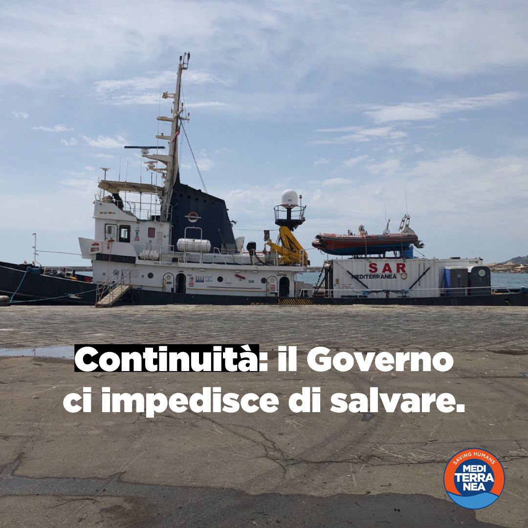 🔴 Vietato soccorrere: il Governo italiano blocca anche la #MareJonio

mediterranearescue.org/news/vietato-s…