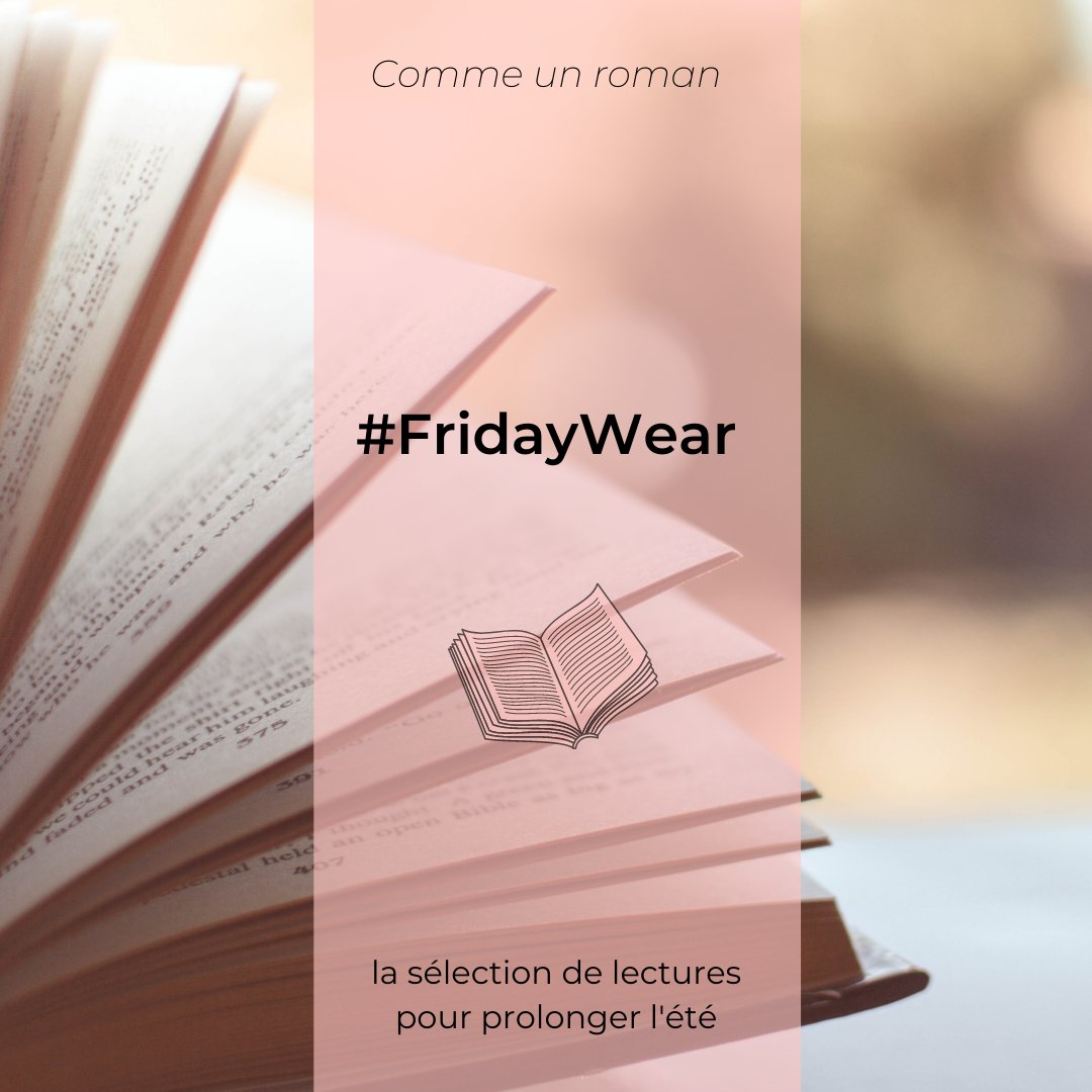 delane_si's tweet photo. C'est #Vendredi, c'est #FridayWear ! 
On a déjà parlé #Ciné, #Séries et programmes @NetflixFR sur notre compte #Instagram, aujourd'hui on se met en mode #VendrediLecture et #SummerVibes -> https://t.co/sjkUBtwraF Découvrez notre sélection de romans estivaux ! https://t.co/TWGgKYi5Jo