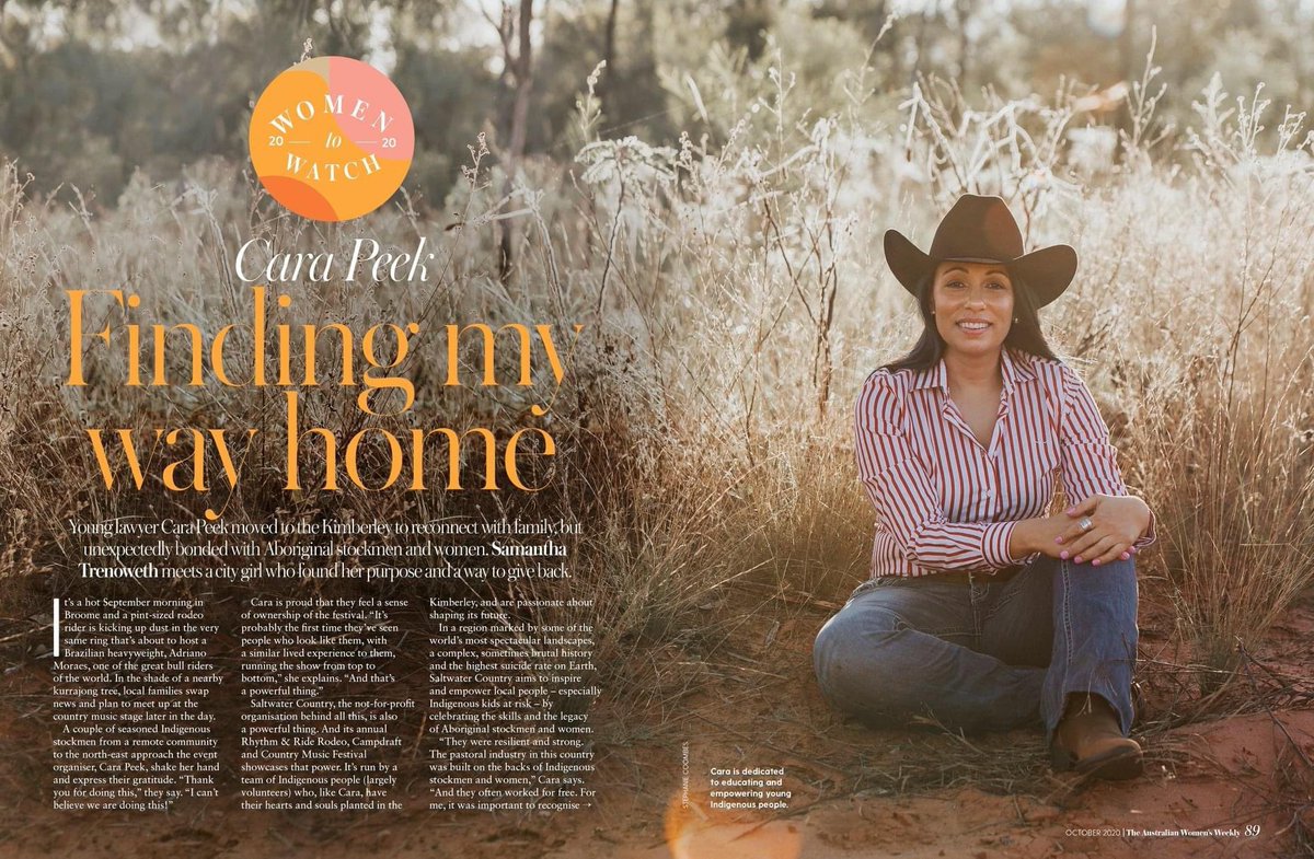 PeekCara's tweet photo. Amazing to be featured in the October 2020 edition of @WomensWeeklyMag as a 2020 women to watch!!                       https://t.co/ju8zY8WIKx https://t.co/IiUHYtL1hq