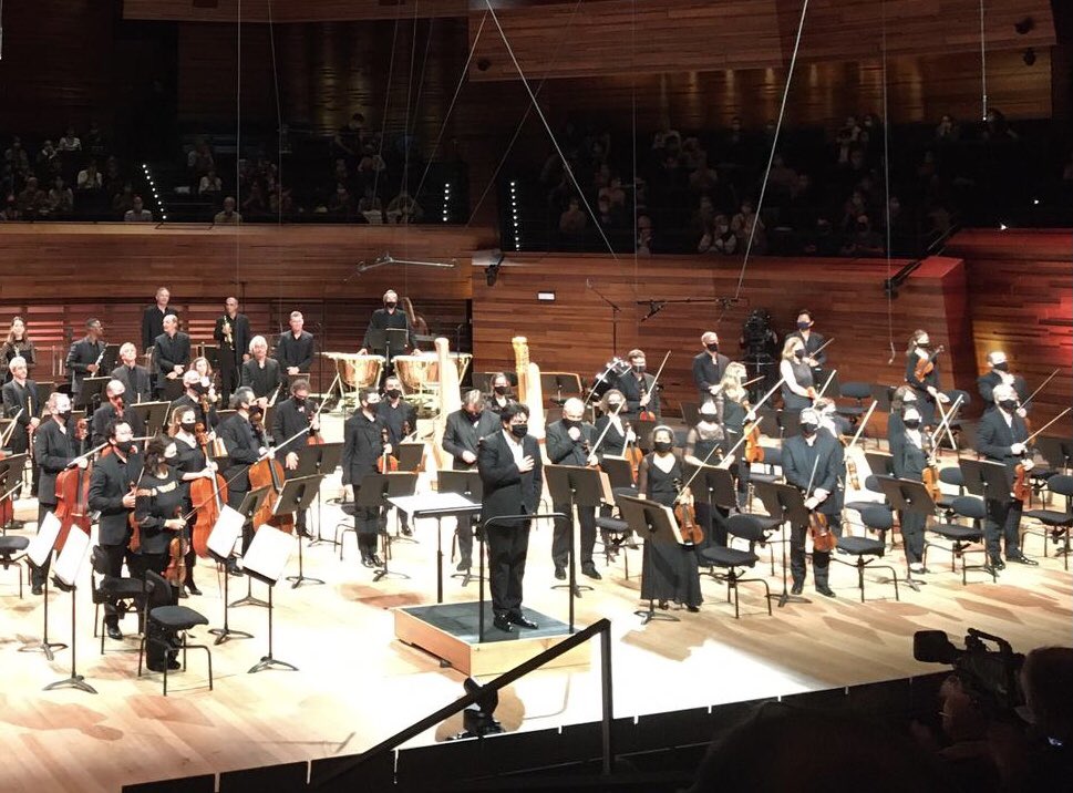 CristiMacelaru's tweet photo. Very proud of last night’s performance with @NationaldeFce and @GrosvenorPiano, and excited for our future together! https://t.co/yavffHrbci