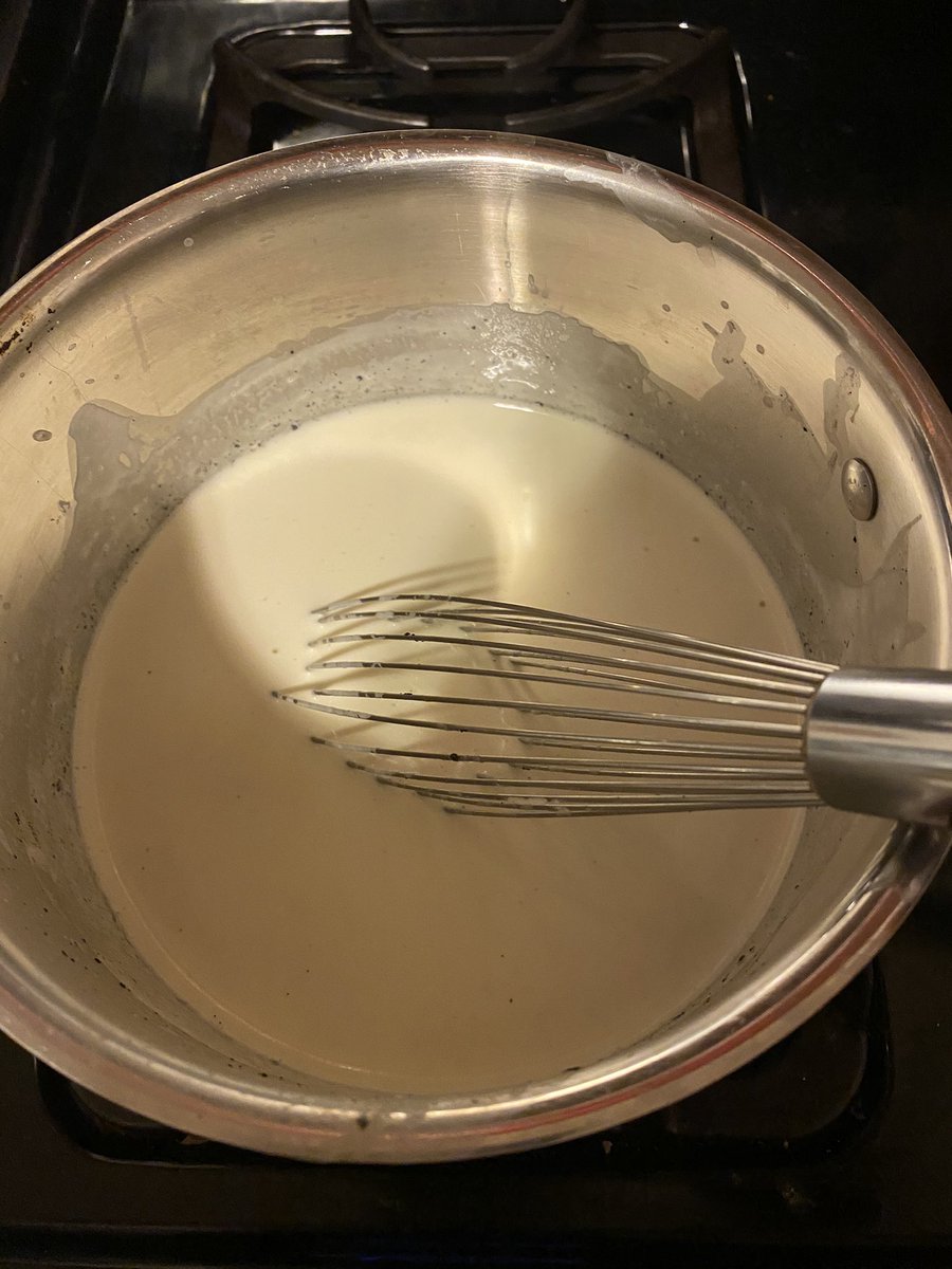 Last night I made the vanilla custard, getting things done early!