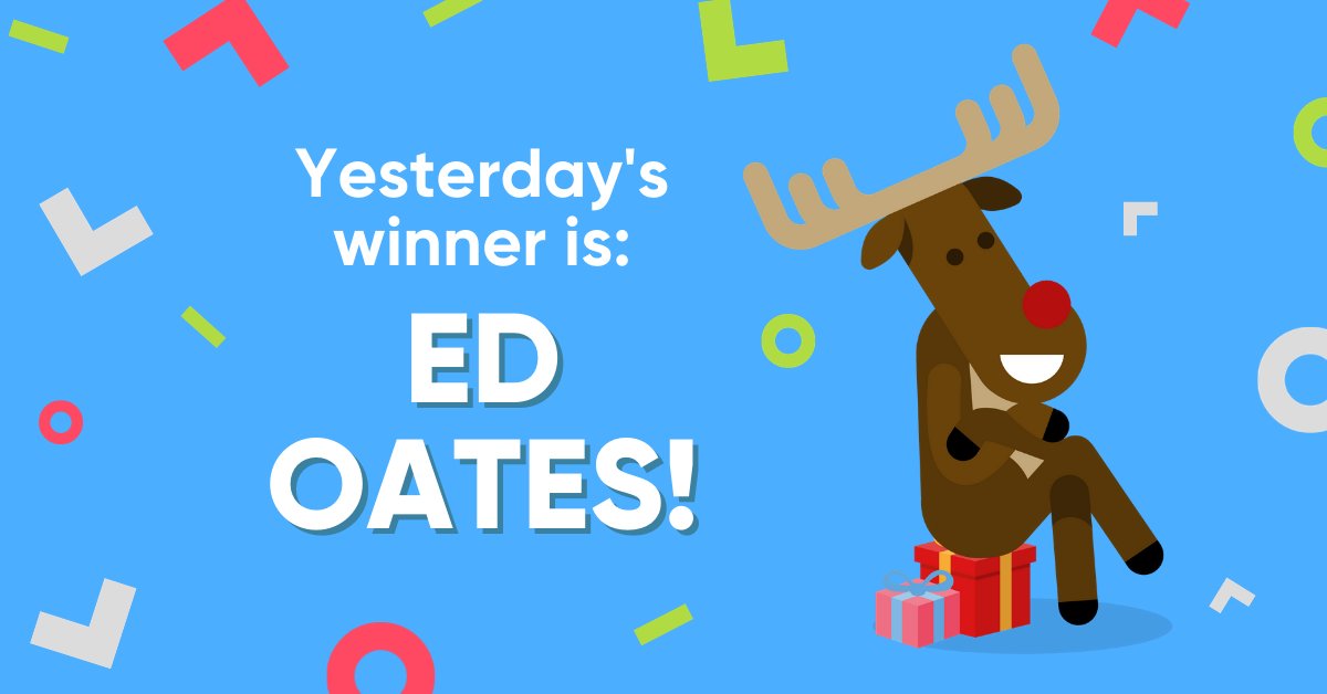Congrats Ed!! 🍾

Hey guess what today is a new day with a fresh new leaderboard and another fantastic prize. Don't miss out, play now to win! Find out  what's behind door number 4...
peekandpoke.christmas-match3.com