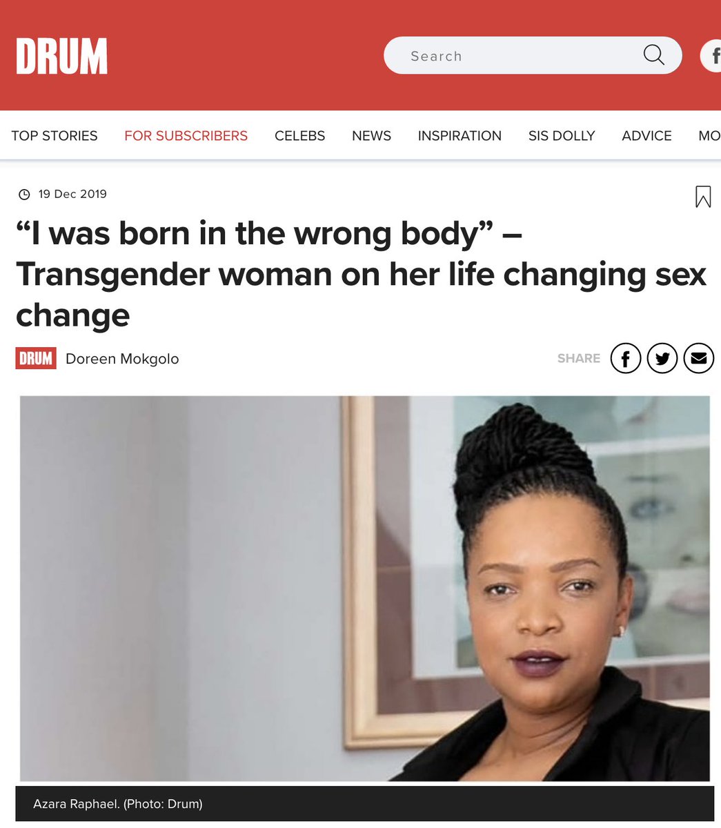  http://News24.com  https://www.news24.com/drum/Advice/i-was-born-in-the-wrong-body-transgender-woman-on-her-life-changing-sex-change-20191216