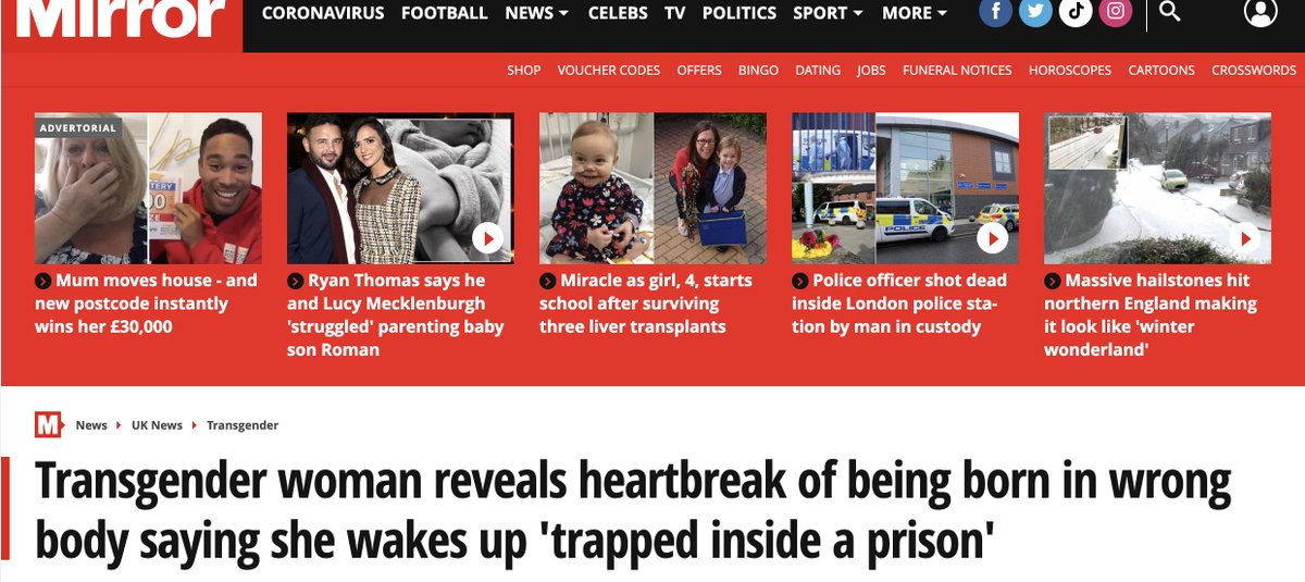 The Daily Mirror https://www.mirror.co.uk/news/uk-news/woman-reveals-heartbreak-being-born-12213709