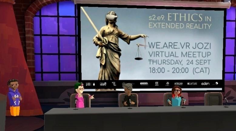 madebyeden's tweet photo. How have ethics developed in VR? Malcolm Ché of @madebyeden discusses the opportunity of extending ethical lessons from VR into real life interactions.

Thanks to Daliso Ngoma and @WeAreVRJozi for hosting and to the insightful panelists @KavyaPearlman and @kentbye https://t.co/PRNlFZhSBp