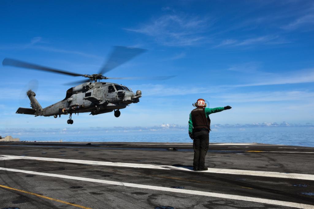 #FlyNavy

#USNavy aircraft aboard the Navy’s only forward-deployed aircraft carrier #USSRonaldReagan (CVN 76) take to the sky in support of #ValiantShield 2020.