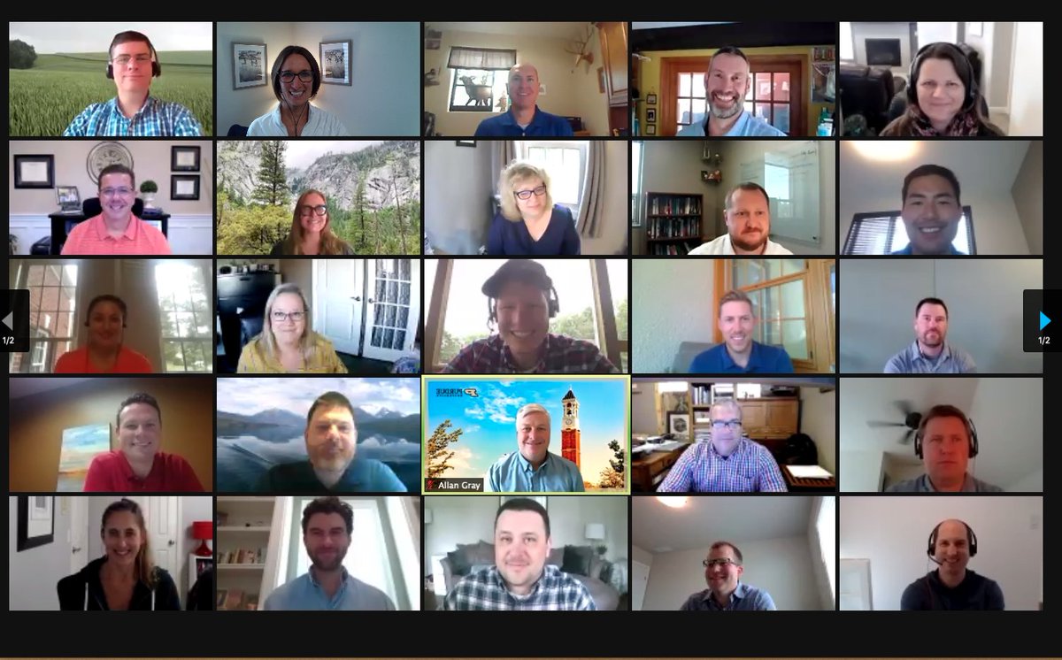 It was a great week of #onlinelearning with 40 agribusiness professionals from <a href="/Syngenta/">Syngenta</a> who were located across the U.S. and Canada. Of course we had to snap a photo of some of their smiling faces!