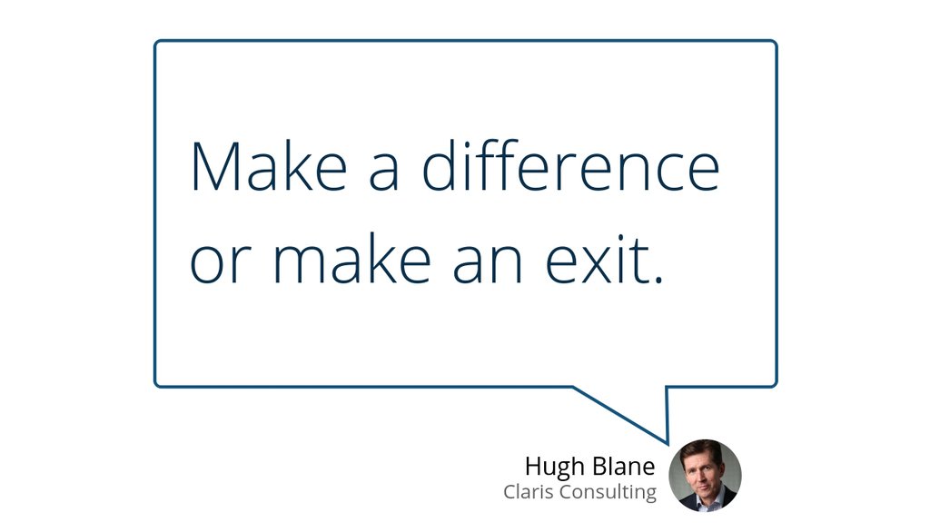 You might love the subject of leadership, but you are responsible for people in your role and you have to love people to excel as a leader.

Read the full article: Hugh’s Words of Wisdom Wednesday 09.02.2020 Make A Difference Or Make An Exit
▸ lttr.ai/XAYe