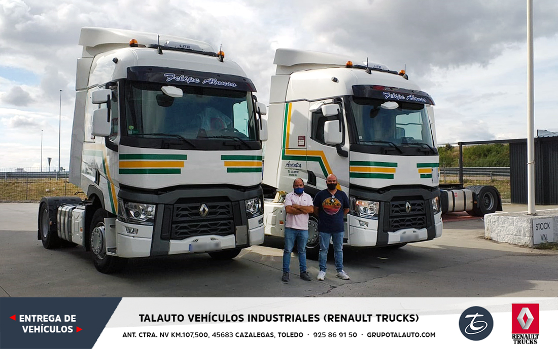 TalautoVI's tweet image. Nueva entrega de 2 unidades V.O. T 480 para esta gran familia 👨‍👨‍👦‍👦🚛🚛Enhorabuena, que los disfrutéis mucho!!
Gracias por confiar en #talautovehículosindustriales #renaulttrucks #GrupoTalauto