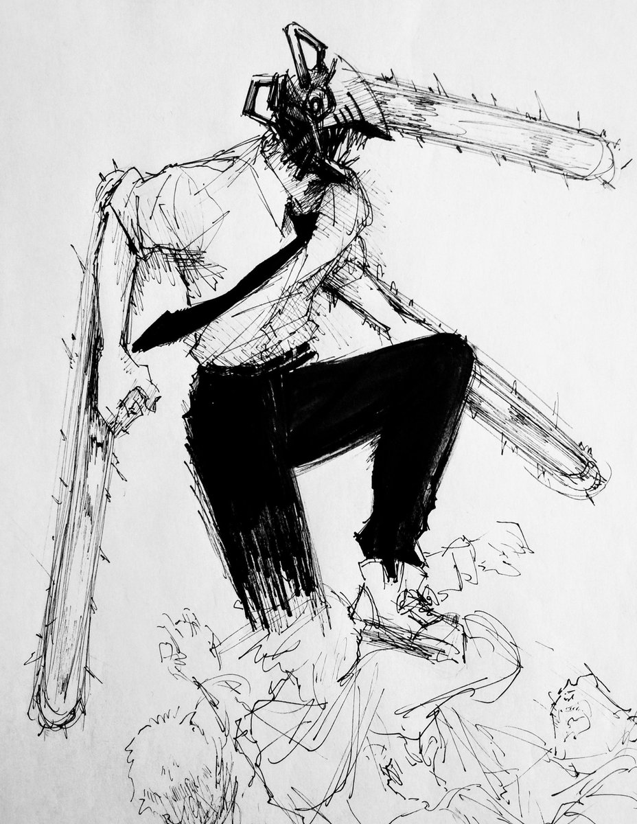 チェンソーマン パワー ペン 送料無料】EYESCREAM チェンソーマン