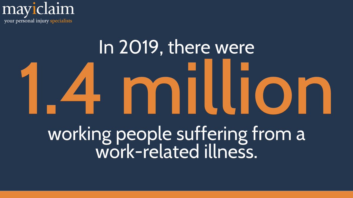 Every year, a substantial number of people in the UK suffer from a work-related illness that could’ve been avoided.👍🏻

Don’t suffer in silence - claim the compensation you deserve with Mayiclaim’s helpful and supportive lawyers. mayiclaim.co.uk/contact-us/