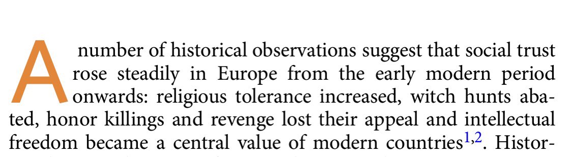 Nice Whig history did you get this from Steven Pinker?