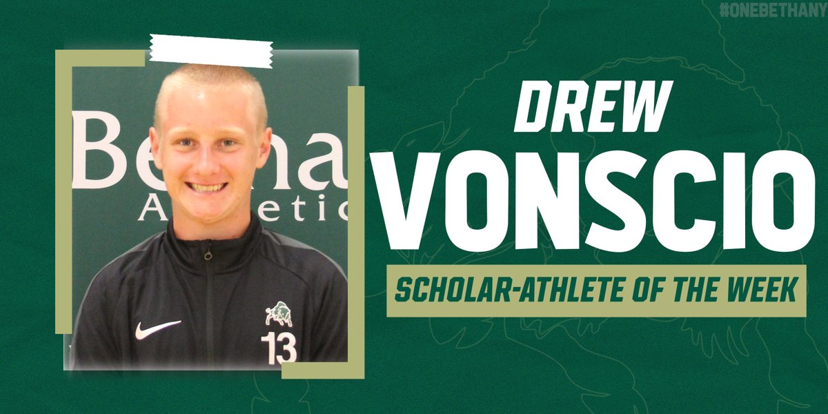 Get to know this weeks Bison Scholar-Athlete Spotlight Drew VonScio. Drew is a member of the men's soccer team!
bethany.prestosports.com/general/2020-2…