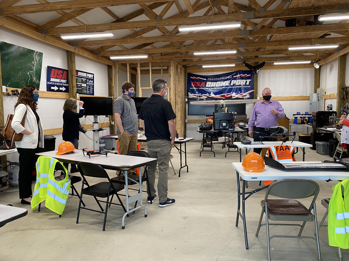 We are excited to be    <a href="/USADronePort/">USA Drone Port</a> this morning to announce a partnership with University of Kentucky Rural Health.