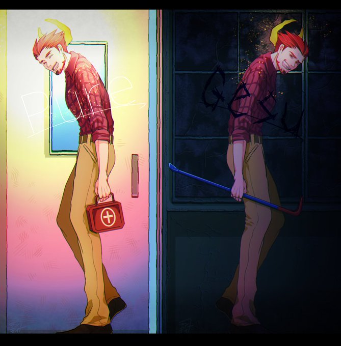 #2broメンバーの誕生日目前だから過去絵で盛り上げようぜ

タグお借りいたします～!お祭りだ～～!!((੭ ᐕ)੭ 