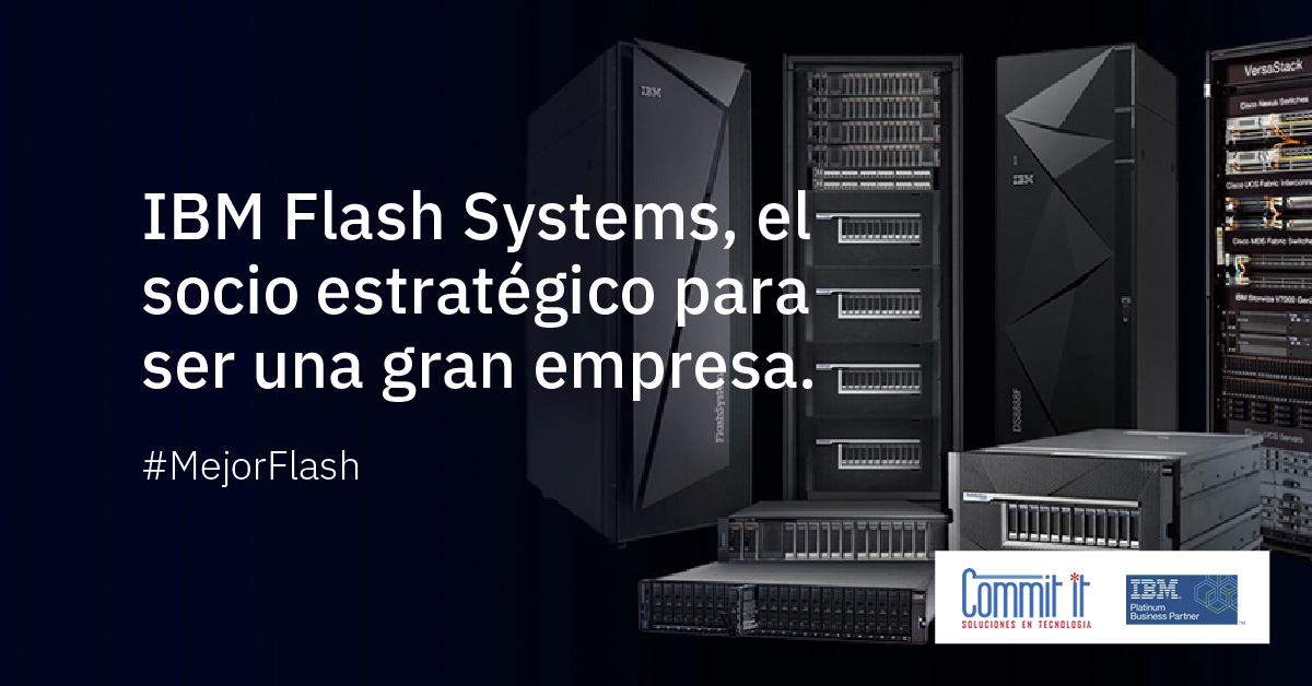 Commit_IT_Arg's tweet image. Para alojar todos los recursos de su organización, la familia de productos All-Flash es garantía de calidad, gracias a la herramienta de almacenamiento predictivo basada en IA.

Desde Commit IT podemos ayudarlo.

Lea mas:  bit.ly/2EZ6AFl

#MejorFlash #IBMFLashSystems
