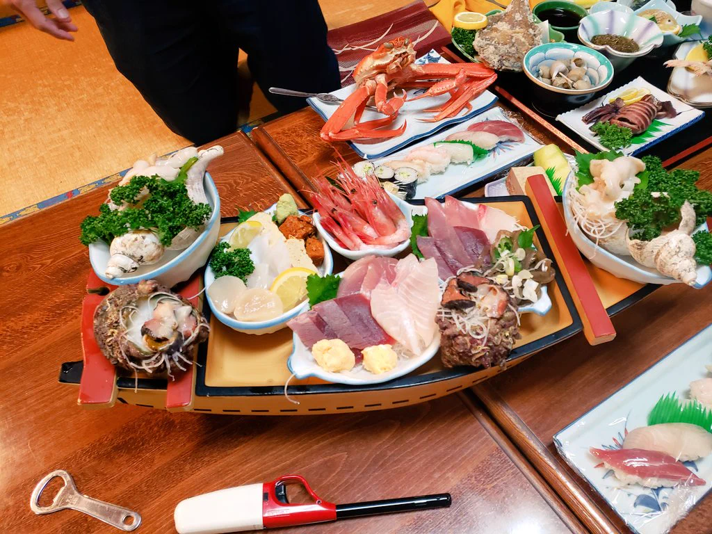 「佐渡島の長浜荘」料理がヤバいくらいに凄い！一泊二食付で7,800円