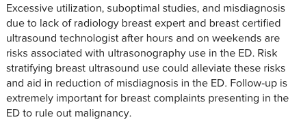 AliRaja_MD's tweet photo. Pitfalls of #BreastEvaluation in the #EmergencyDepartment
James T. Roberts, Wendy Digiacinto, Quan D. Nguyen
U. Texas Medical Branch
https://t.co/fSfmlNzMfa
@CureusInc
#EDBreastEval #BreastUS https://t.co/wkpZyPZHmt