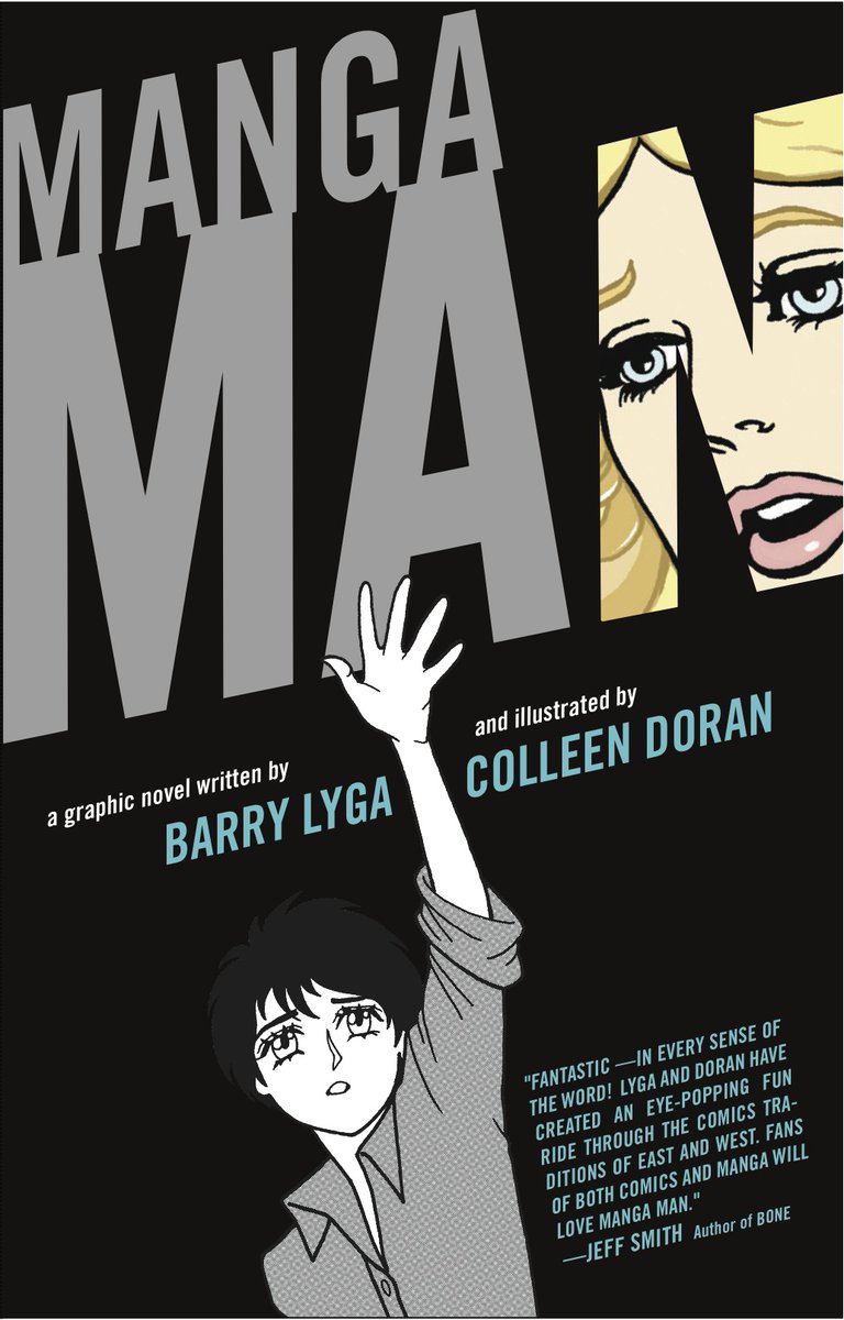 Then, a little while later, I wrote MANGAMAN, with artwork by the incredible  @ColleenDoran. Her art elevated the story, truly. Thank you, Colleen. (To those who always ask: Yes, we had a sequel planned. No, we don’t know if it’ll ever happen.)