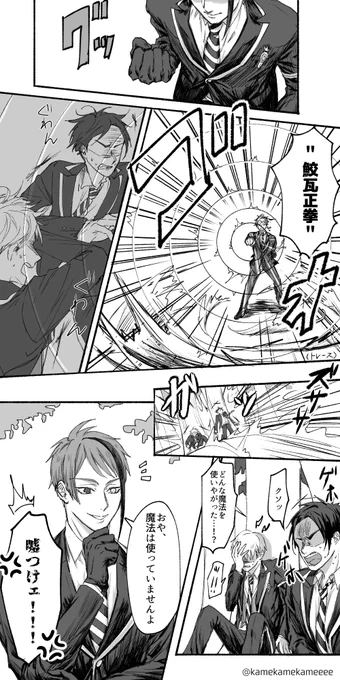 魚/人/空/手・柔/術で戦う双子が見たかっただけ
⚠️ワンピースネタ
⚠️顔無しモブが喋る 