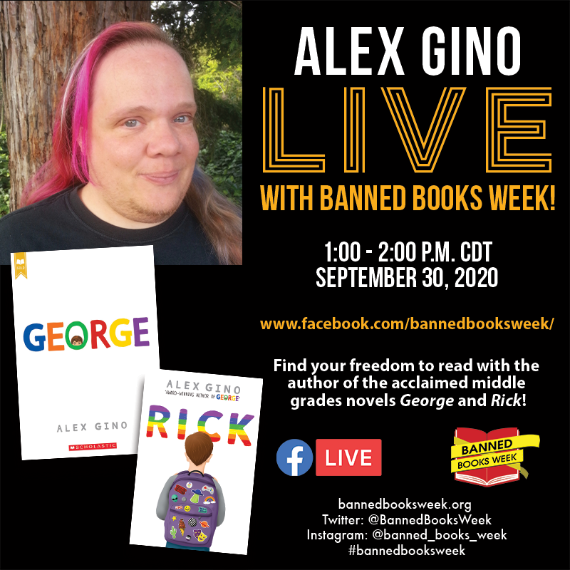 BannedBooksWeek's tweet photo. So many awesome things happening virtually during #BannedBooksWeek! Get the lowdown: Banned Books Week 2020: A Schedule of Virtual Events https://t.co/9uU4Gnrf1E via @oif https://t.co/3MyVsJBVDH