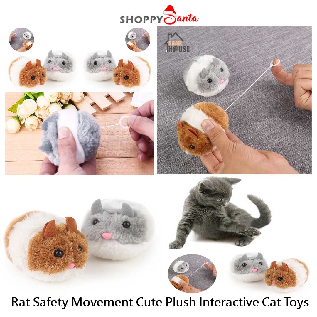 Funny Rat Safety Movement Cute Plush Interactive Cat Toys At 100% OFF At #ShoppySanta!

Product Link: bit.ly/32ZjZ9R

#cattoys #petplaytoys #cartoontoys #toys #pettoys #InteractiveToys #funnytoys