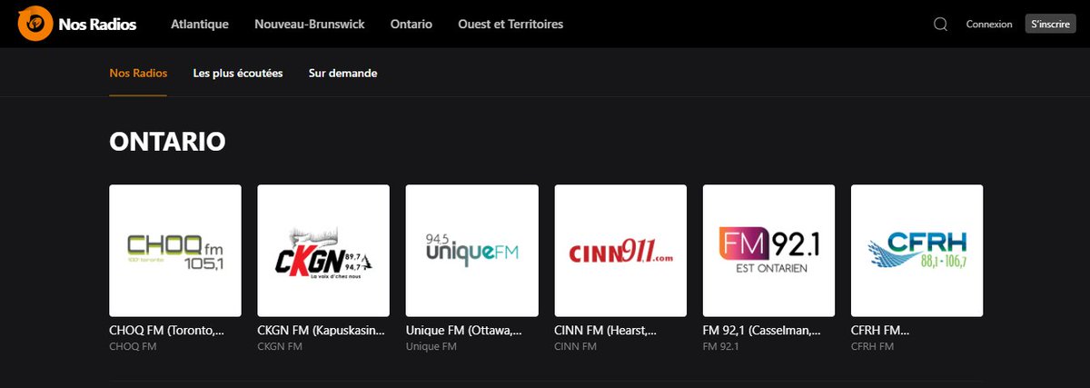 allianceradios's tweet photo. Merci aux radios de l'#OnFr de faire rayonner notre langue et notre culture en #Ontario. Elles sont toutes là au https://t.co/hOhhhWv6SK.

@choqfmtoronto (Toronto)
@radioCKGN (Kapuskasing)
@945UNIQUEFM (Ottawa)
@CINNFM (Hearst)
@FM921EO (Casselman)
@cfrhfm (Penetanguishene) https://t.co/JlhS3qkUWu