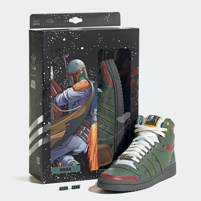 Star Wars x Adidas Top Ten HI ‘Boba Fett’