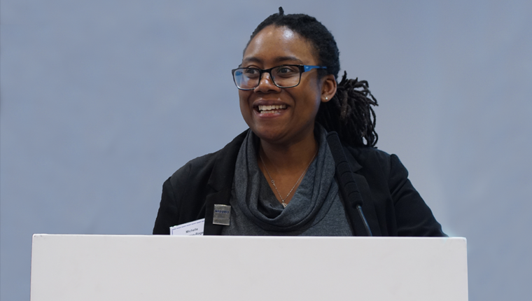 CraftsCouncilUK's tweet photo. We’re about to hear from Michelle Codrington Rogers @MNasuwt on the importance of decolonising the whole curriculum. #crafteducation https://t.co/sl9IVgRemp