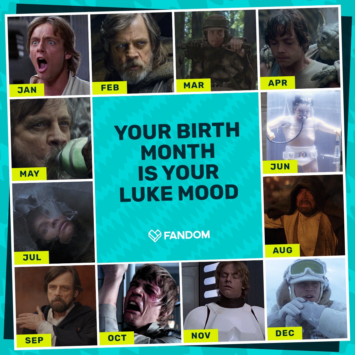 Happy Birthday Mark Hamill (  Which Luke Skywalker are you on this glorious day? 