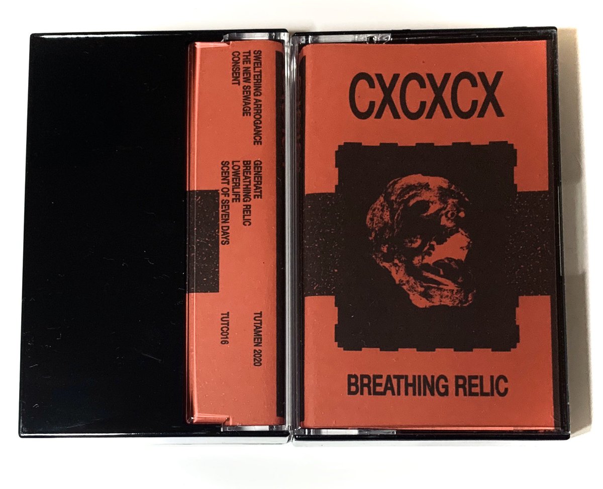 Tutamen_'s tweet photo. Latest tape from CXCXCX shipping out this weekend after a short delay. Proper industrial fodder across 7 tracks. Copies still available via bandcamp but moving fast! ⛓⛓ https://t.co/NRvsjCf6B2