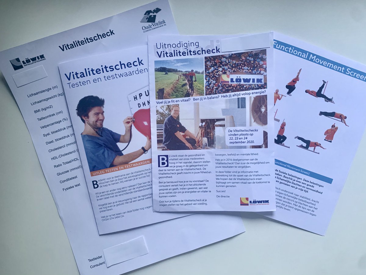 Gezonde en vitale medewerkers? Bij Löwik maken we er werk van! Door het aanbieden van de vitaliteitscheck dragen we bij aan een gezonde en vitale toekomst voor onze medewerkers. Lees meer: lowik.nl/.../gezonde-en…
#IkenLöwik #vitaliteitscheck #gezondheid #vitaliteit #preventie