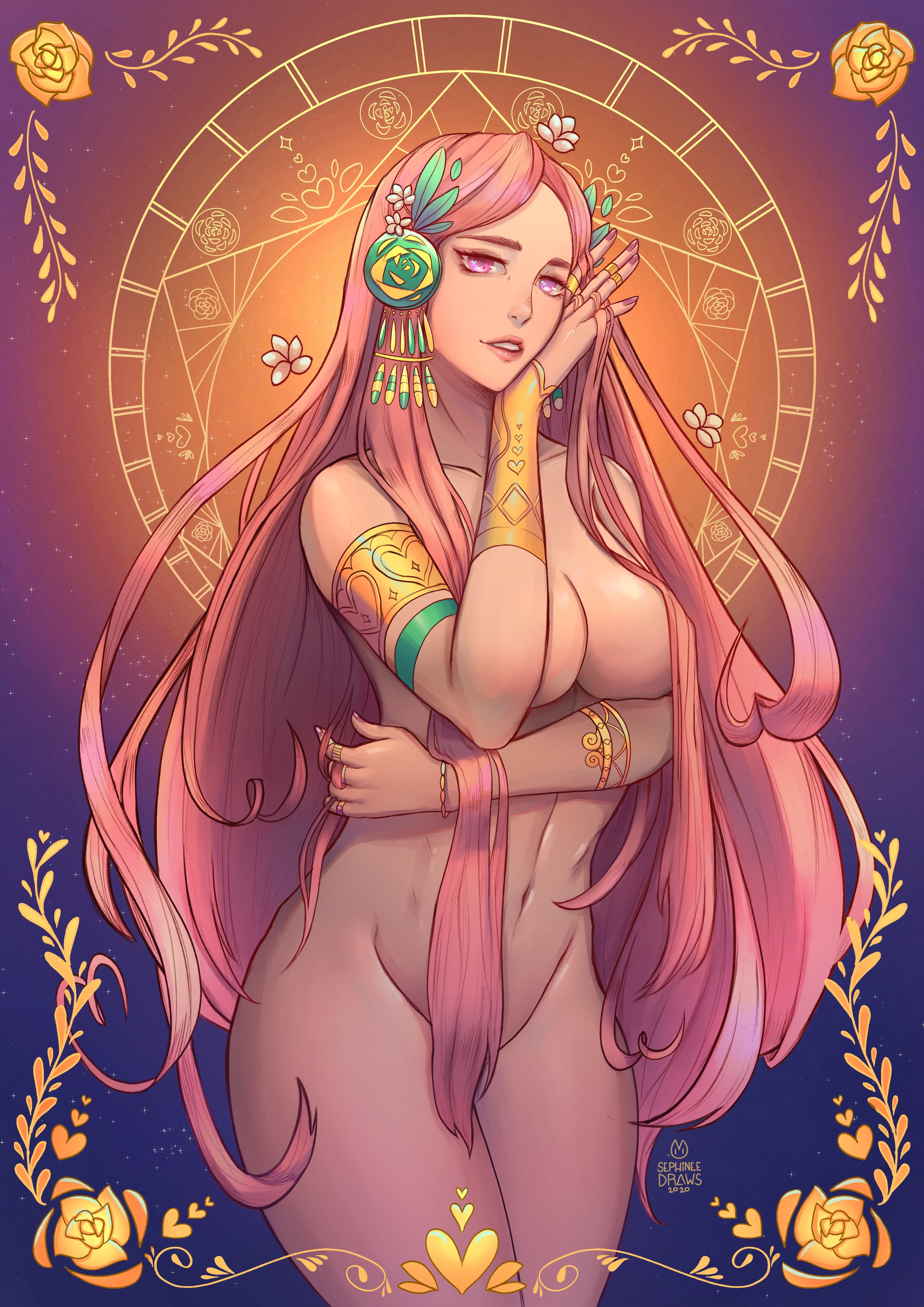 Here's Aphrodite from the game Hades which just came out of early acce...