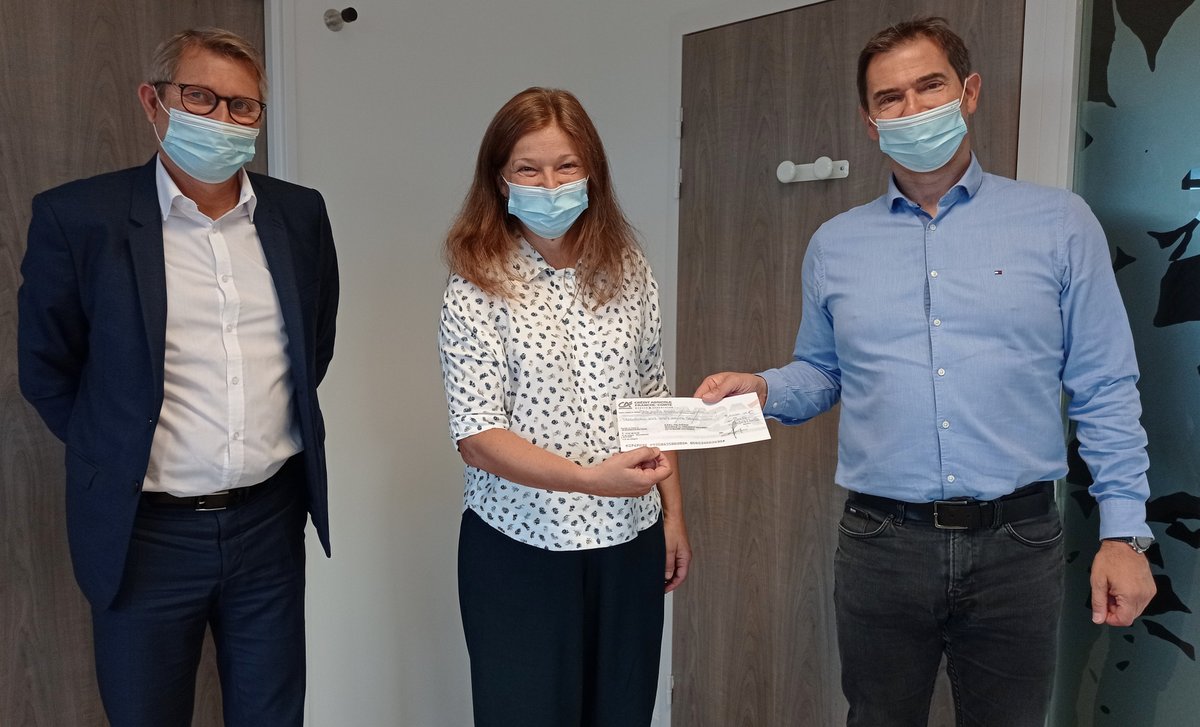 Merci à l'entreprise F3C qui a fait don de 10.000€ au GH70.
Un soutien possible grâce à l'investissement de ses salariés dans la distribution d'énergies aux entreprises et aux particuliers. La somme servira à l'achat d'équipements de protection pour le personnel.
#gh70