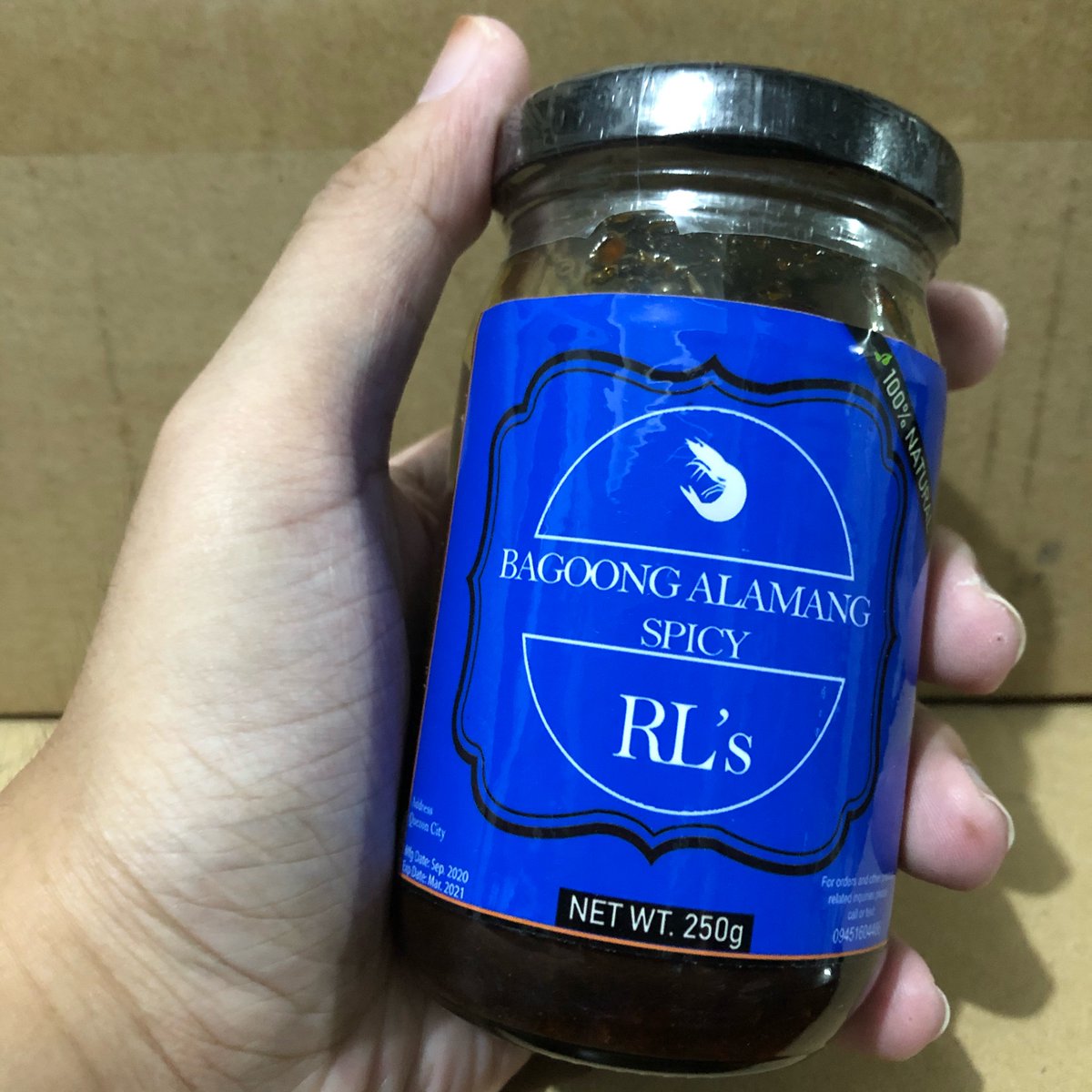 'BAGOONG ALAMANG'

‼️LESS OIL MORE ON MIXTURE,👌👌👀

Available Flavors (250g size):
⚫️Sweet
⚫️Spicy 🌶

🔥No preservatives added
🔥Long sheĺf life
🔥100% homemade

PM for price and orders! 🙂

Follow us on IG: @rls_homemadegourmet
Like us on FB: facebook.com/rlshomemadegou… 💕