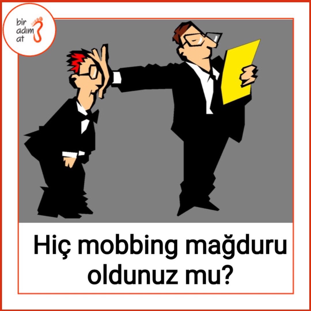 BirAdimAt's tweet photo. #Mobbing artık Türkçeleşen deyimiyle #yıldırma ve #bezdirme dir.
Kişi, işyerinde bir veya birkaç kişi tarafından #psikolojikşiddet #baskı, #taciz #sıkıntı verme veya #rahatsız edilmeye maruz bırakılıp #dışlanmak istenir.
#BirAdımAt #yaşamkoçu #SelmaErgin
#kişiselgelişim
👉yorum https://t.co/zH7wVcUoF4