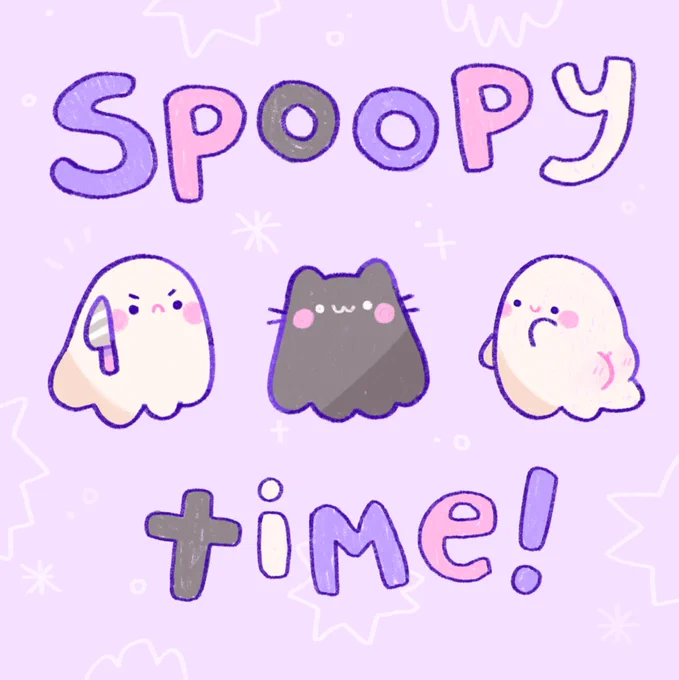 Little ghosties are ready!! Which one is you and your friends? ??? 